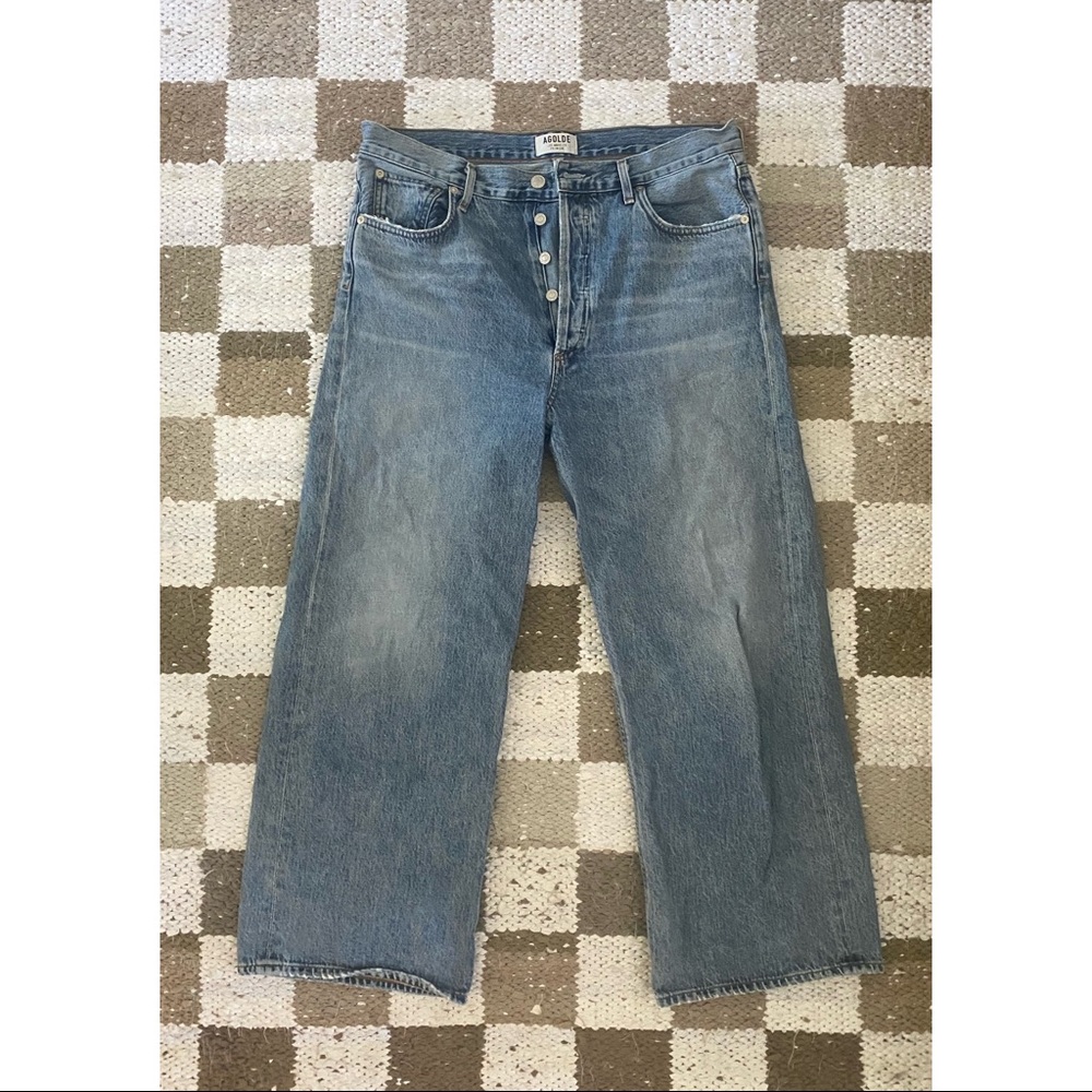 AGOLDE Ren High Waist Wide Leg Jean